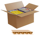 Caisse carton simple
cannelure